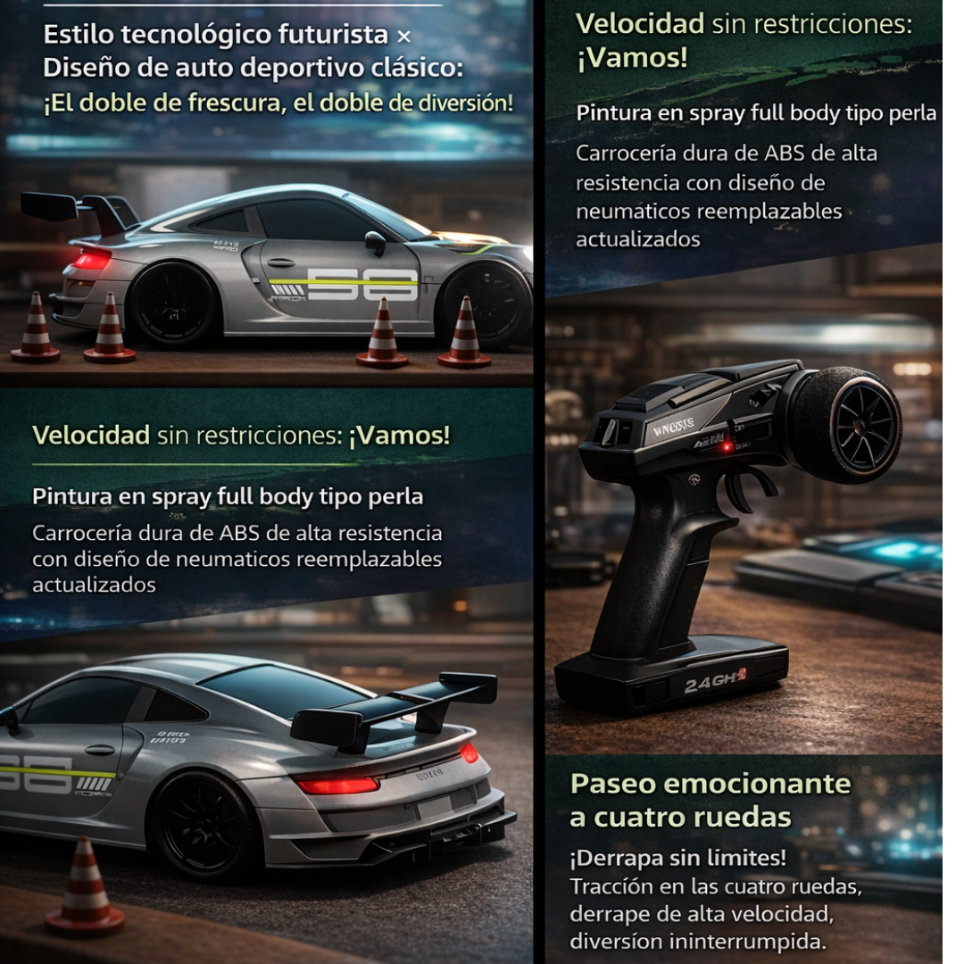 Velcar Turbo Racer con Control Remoto