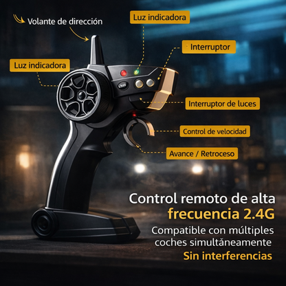 Velcar Turbo Racer con Control Remoto